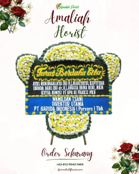 Papan Bunga Duka Praya Timur